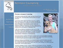 Tablet Screenshot of kenmorecounseling.com